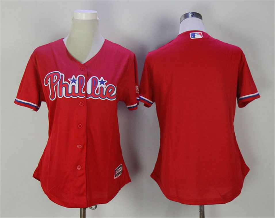 Customized Women Philadelphia Phillies Red New Cool Base Stitched Jersey,We sell and wholesale Customized Women Philadelphia Phillies Red New Cool Base Stitched Jersey on line form chian!